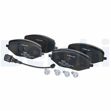 DELPHI Bremsbelagsatz Scheibenbremse LP3663 für VW CADDY 5 Großraumlimousine SBB
