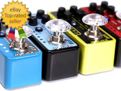 Shrooms Clear Footswich Topper Guitar Effects Pedal Cap Multi Processor