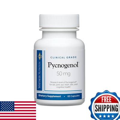 Dr. Whitaker's Clinical Grade Pycnogenol 50mg 60 Caps - Antioxidant Support