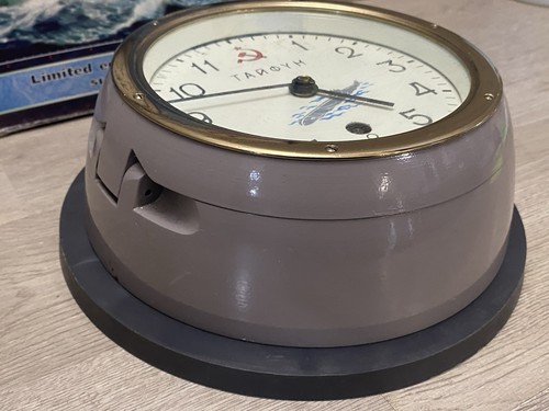 VOSTOK RUSSIA COLD WAR ERA LIMITED EDITION RUSSIAN SUBMARINE CLOCK - Picture 6 of 14