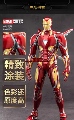 ZD Toys Iron Man MK50 Mark50 1/5 Collectible 14in Action Figure