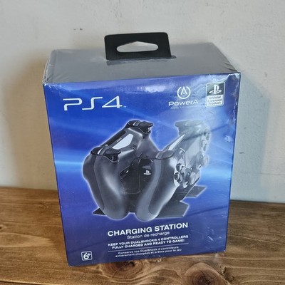 PowerA PlayStation 4 PS4 DualShock Controller DUAL Charging Station Official NIB