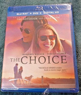 The Choice (Blu-ray+DVD, 2016) Benjamin Walker, Teresa Palmer NEW& SEALED