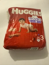 Huggies little movers 25 ct size 3 disney baby