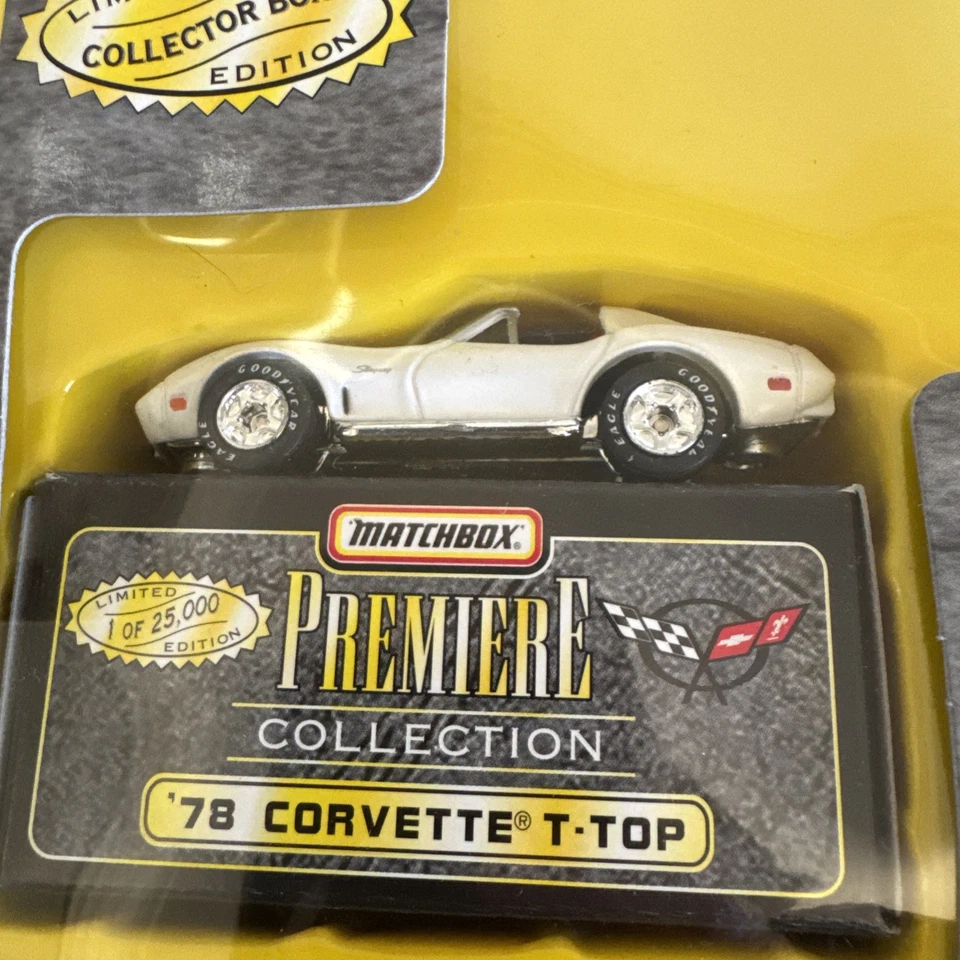 NEW & Sealed Matchbox Premiere Collection Limited Edition Five Diecast Corvette - image 4 of 4