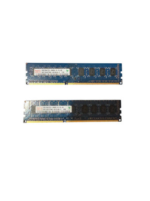 DDR3 Arbeitsspeicher 4GB (2x2GB) Hynix PC3 10600U 1333MHz HMT125U6TFR8C