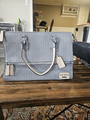 GUESS Park Large Zip Tote Travel Shopper Bag Handbag