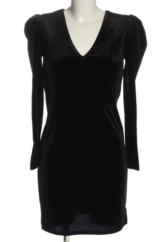 WAREHOUSE Vestido de manga larga Mujeres Talla EU 32 negro look casual - Imagen 4 de 5