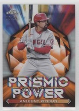 2021 Topps Chrome Prismic Power Orange Refractor 5/25 Anthony Rendon #PP-15 1u6