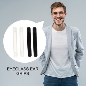  20 Pairs Eyeglasses Ear Hook Temple Tips Sleeve Retainer Cushion Silicone
