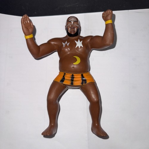 Vintage LJN WWF Kamala Ugandan Giant Action Figure...