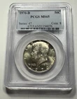 1970 D 40% Silver Kennedy Half Dollar Certified MS 65 by PCGS Sharp Coin!!!