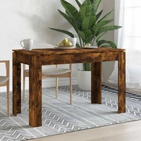 Esszimmertisch Rechteckig RäUchereiche 120X60X76 Cm Holzwerkstoff