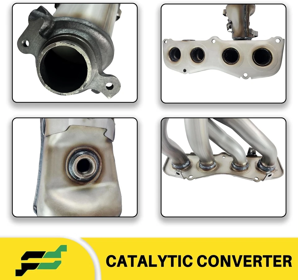 Convertidor catalítico compatible con Toyota RAV4 2006-2008 2,4 L Foto 3 de 4