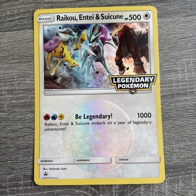 2018 - Pokemon Raikou Entei & Suicune Legendary Oversized JUMBO