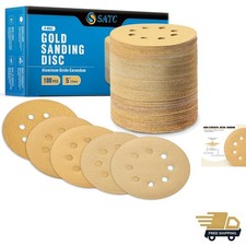 100PCS 5 Inch Sanding Discs 60/80/120/150/220 Grits Gold Sanding Discs Hook a... 0.30 per gallon