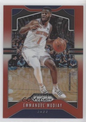 2019-20 Panini Prizm Red Prizm /299 Emmanuel Mudiay #176 xi6