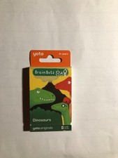 Yoto Brain Bots: Dinosaurs Audio Collection Yoto 8 Card Pack Audio Book Cards