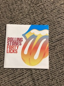 ROLLING STONE CD Insert Booklet - FORTY LICKS