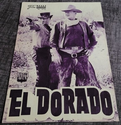 NFP-Filmprogramm: JOHN WAYNE im Film ''EL DORADO'' mit Robert Mitchum ... #2863