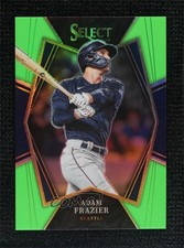 2022 Panini Select Premier Level Neon Green Prizm 2/99 Adam Frazier #195 r0j