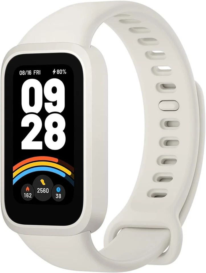 XIAOMI Smart Band 9 Active, Sports Fitness Tracker 18 Days Battery - Beige White, photo 1 of 5