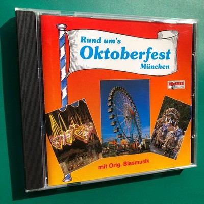 Rund Um's OKTOBERFEST German Schlager Volksmusik CD Hot Dog Muenchen Hofbrauhaus