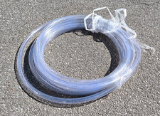 8m PVC Schlauch 19 x 24 mm transparent Wasser Luft Aquarium Teich Pool Garten