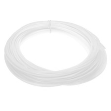 Wicker Repair Kit, 98 ft 2.4mm Round Synthetic Rattan Material, Pure White