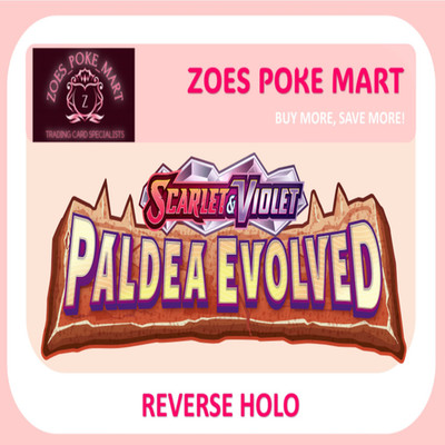 PALDEA EVOLVED - REVERSE HOLOS - SELBER AUSSUCHEN - POKEMON - MULTIBUY RABATT