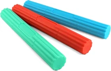 3 Pcs Twist Hand Exerciser Bars Flex Therapy Wrist Elbow Strengthener10-25lb Kit