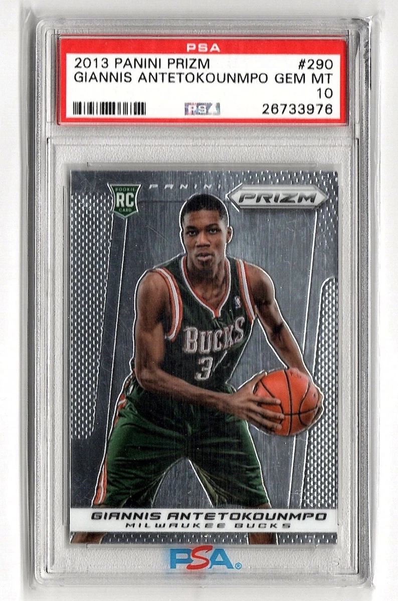 Giannis Antetokounmpo Professional Sports 10 Graded Basketball