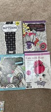 Adult Coloring Book 4 Book Lot