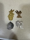 Disney Tinker Bell Glitter Pin Set “Where Dreams Come True” Cupcake & Sewing — photo 5