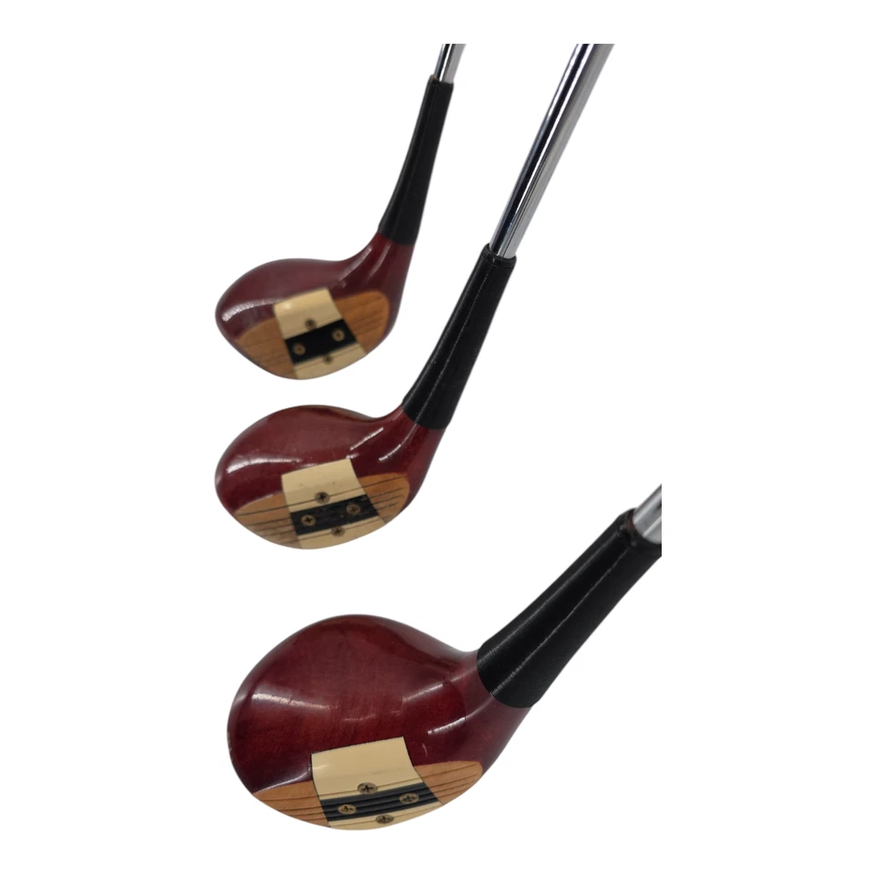 Paquete de madera de calle Wilson Staff Caqui Driver 3 y 5 ejes de acero diestro Foto 2 de 4