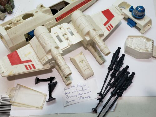 Star Wars Vintage xwing X-wing Parts Electronics Cannons choose Instructions - Picture 1 of 58