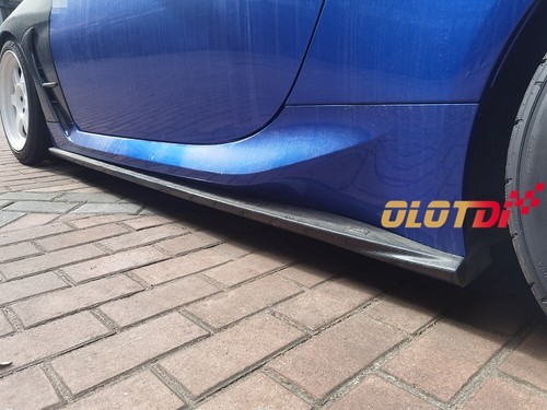 Carbon Fiber For 21+ Subaru BRZ ZD8 GR86 ZN8 BL Style Side Skirts Extension Lip - Picture 15 of 17