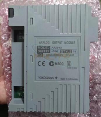 1PCS Used YOKOGAWA AAI543 ANALOG OUTPUT MODULE AAI543-S50 S1