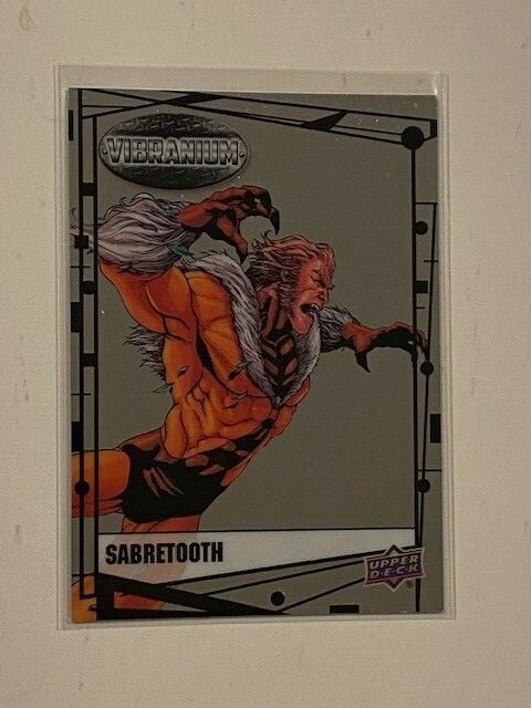 2015 Marvel Vibranium Base Chrome #11 SABRETOOTH Combo Shipping💥*
