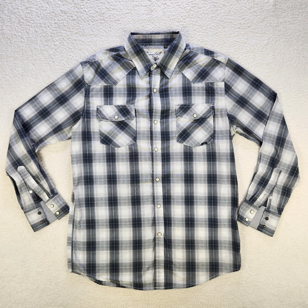 Coastal pearl snap best sale shirts