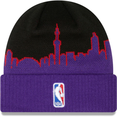 Men's Toronto Raptors New Era 2022 Tip-Off Cuffed Knit Hat
