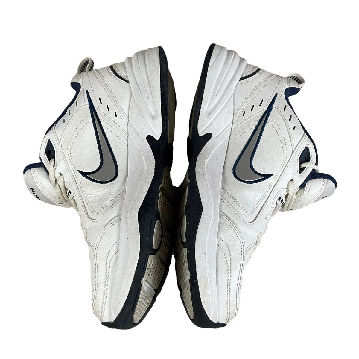 Nike Air Monarch IV Mens Size 8.5 White Cross Training Sneaker Shoes 415445 102