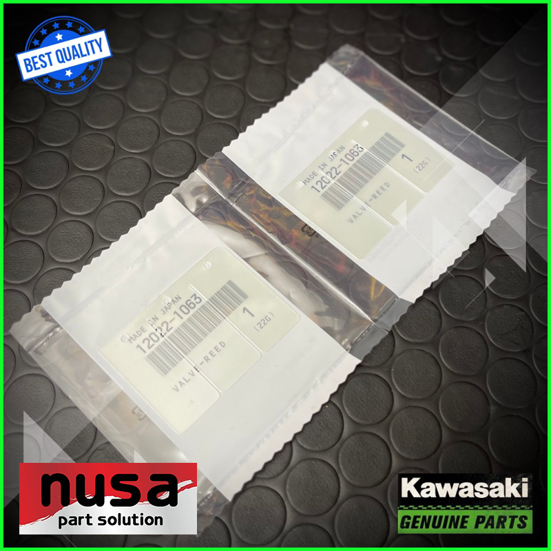 Kawasaki KDX 125 200 220 250 Valve Reed (2 Pcs) 12022-1063
