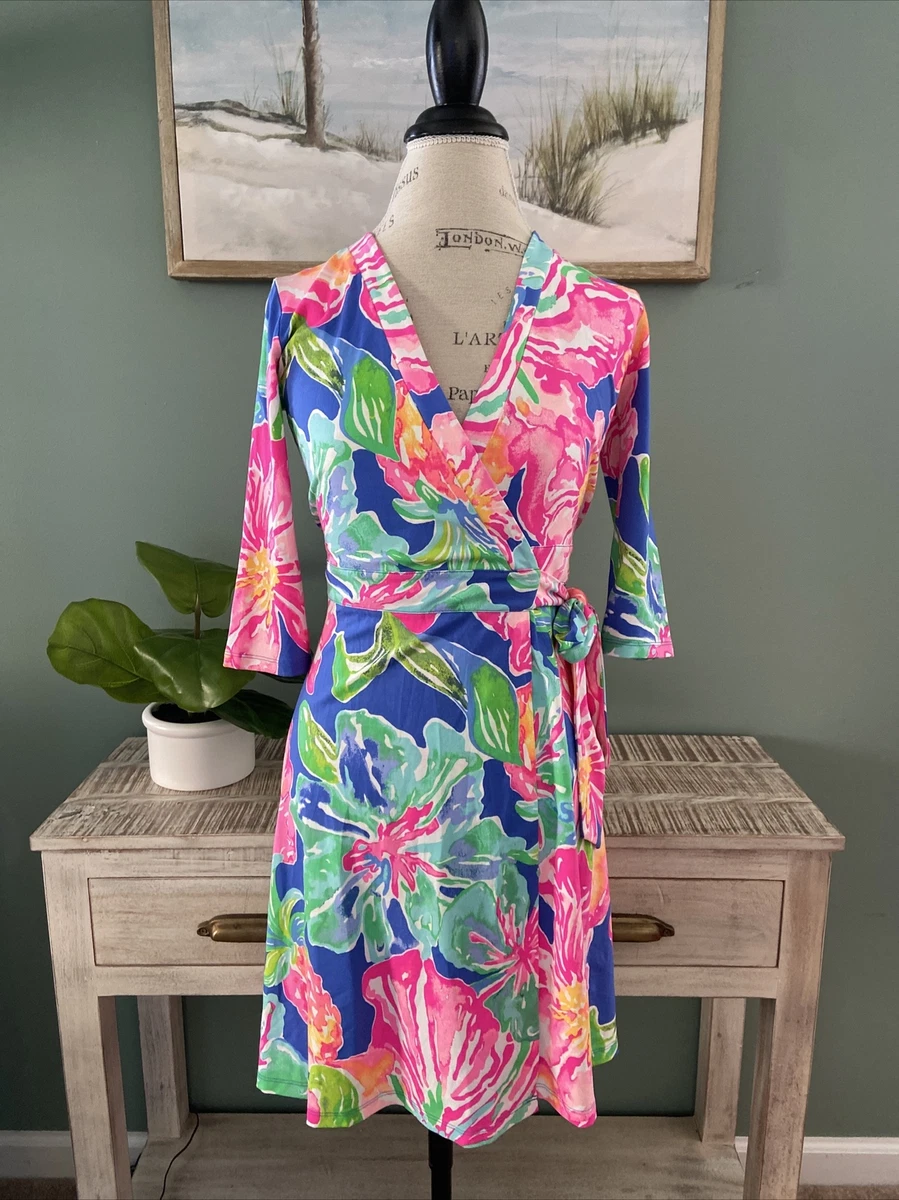 Lilly pulitzer top marvista wrap dress