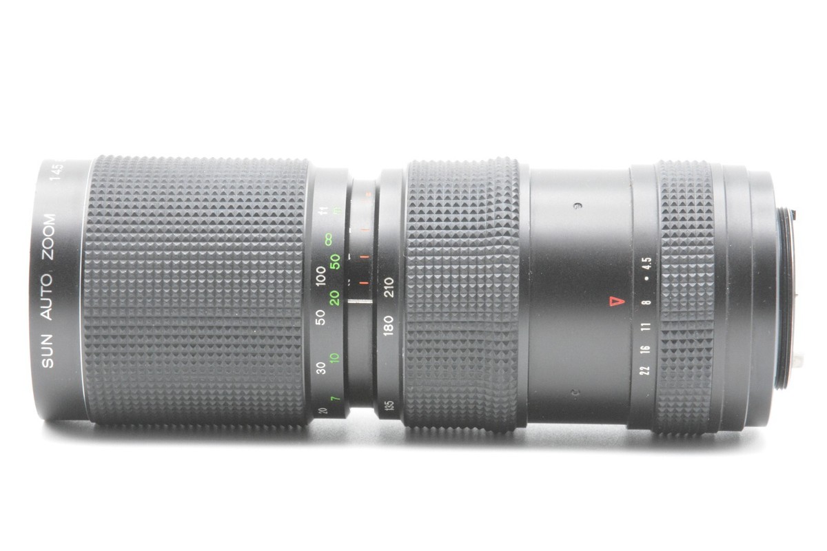 Sun Auto Zoom 85-210mm f4.5 Zoom Lens For M42 Mount - Made in