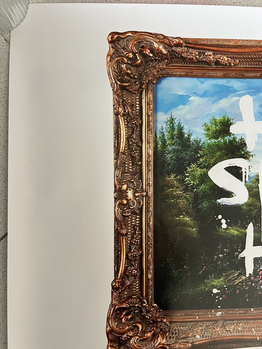Banksy ポスター HOME SWEET HOME Moco museum Banksy ポスター HOME SWEET HOME Moco museum