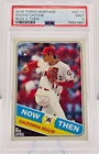 🌟2018 Topps Heritage Shohei Ohtani Now&Then RC #NT-11 PSA 9! Los Angeles Angels