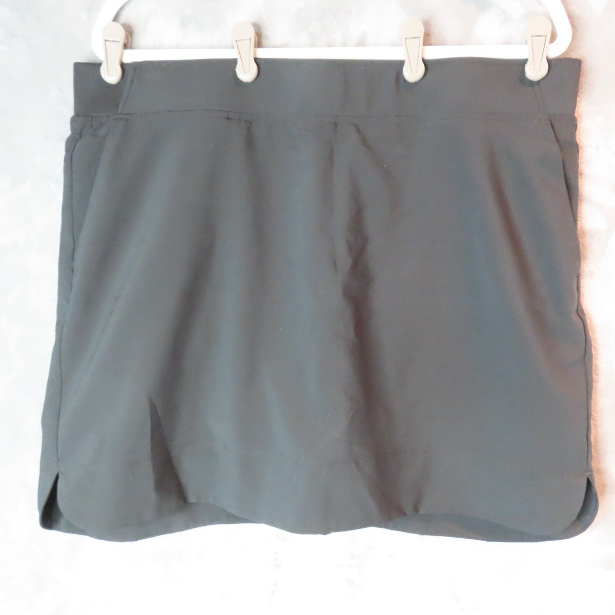 CYPRESS CLUB Skort Skirt Womens XL Black Pockets Stretch Performance  Athletic