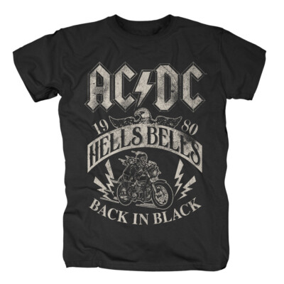 AC/DC - Hells Bells - Big Shirt Plus Size XXXXXL 5-XL Oversize 