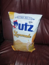 Limited Edition UTZ Lemonade Sweet Tangy Sour Potato Chips 7.75oz